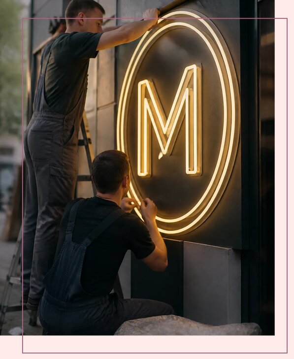Неоновые вывески на заказ в Фрязине от 19628 р. | Аванза-Фрз
